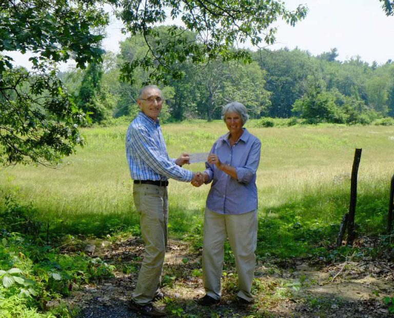 Westford Conservation Trust Donates $8,000 to Help Conserve Salt Box Farm