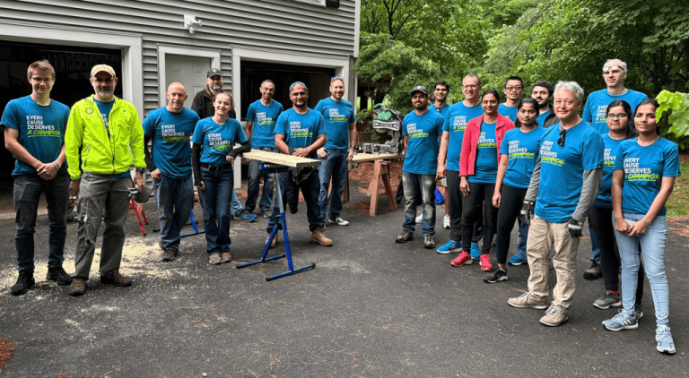 Local Corporate Volunteers Help with Trail Projects